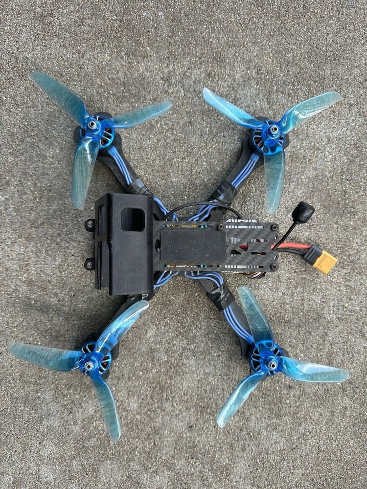 Custom Built Fpv Drone DJI FPV AIR UNIT W/ DJI Controller- UNTESTED!