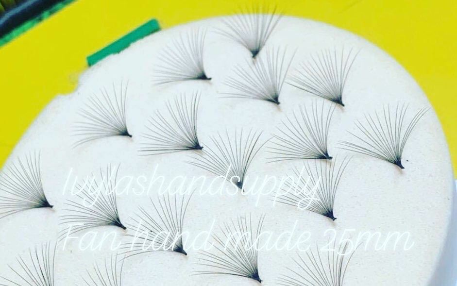 Mega Volume Handmade Fans C, D Curl