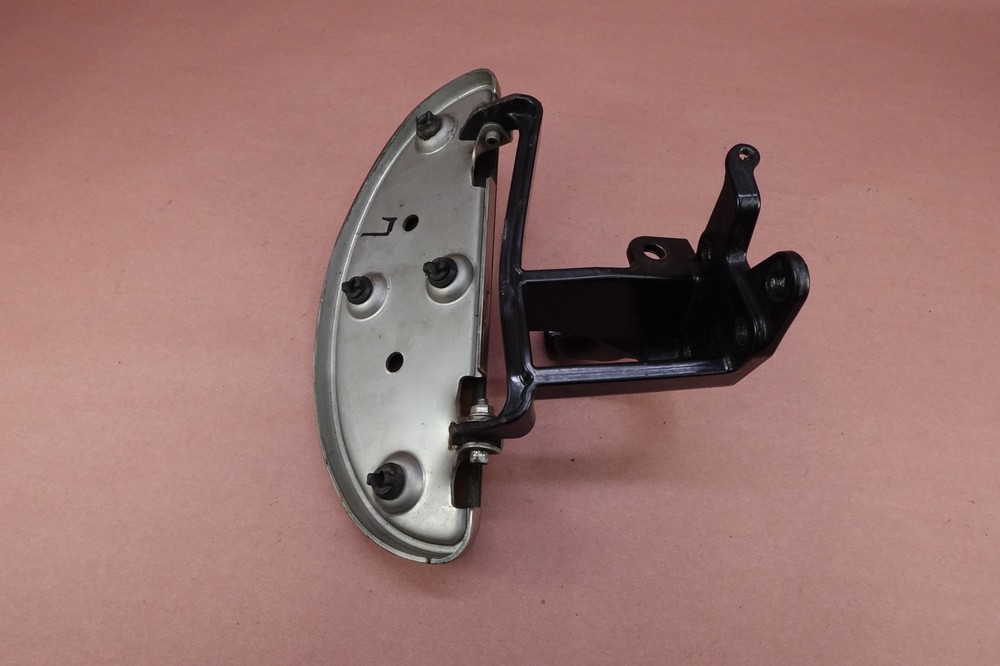 2000-2011 Harley Davidson Heritage Softail FLSTC Front Left Floorboard (BENT)