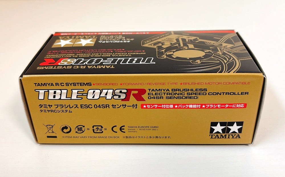 Tamiya RC System Brushless Electronic Speed Controller 04SR w/Sensor 45070 New