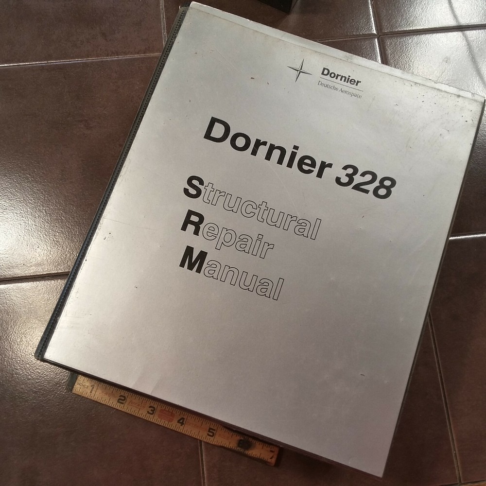 Dornier 328 Structural Repair Manuals, A 2 Vol. Set.