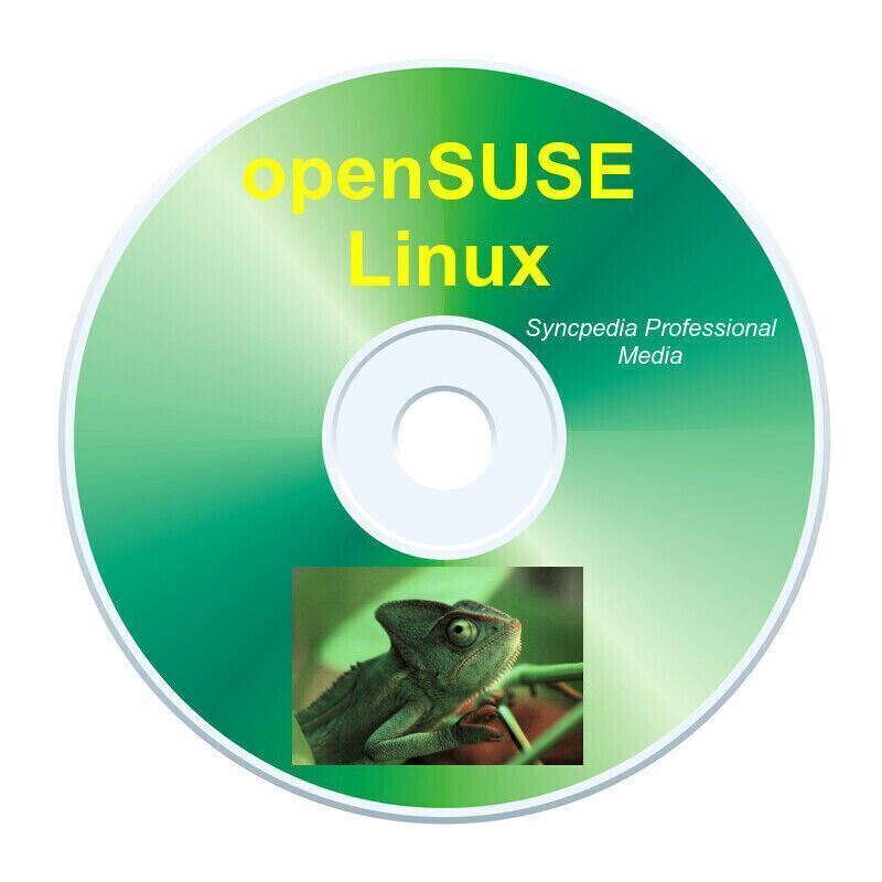 OpenSUSE Leap Install DVD CD 64bit (all versions) - LTS OS Installation Disc USA