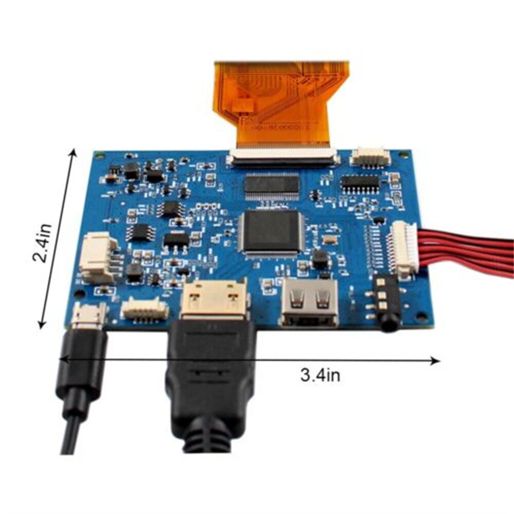 HDMI USB LCD Controller Board 6.5" AT065TN14 800X480 LCD Screen