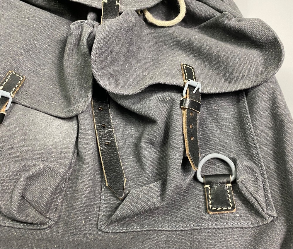 WWII GERMAN M31 LUFTWAFFE FIELD PACK BACKPACK RUCKSACK-BLUE