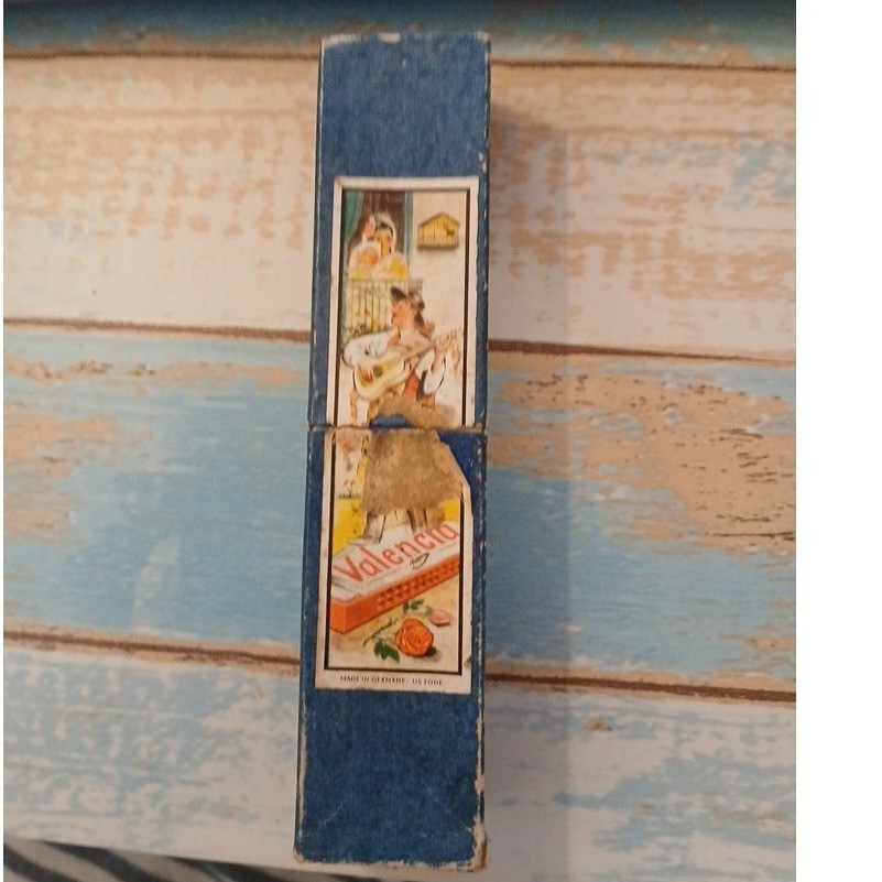 Vintage Valencia Harmonica Made in Germany US Zone with Original Box