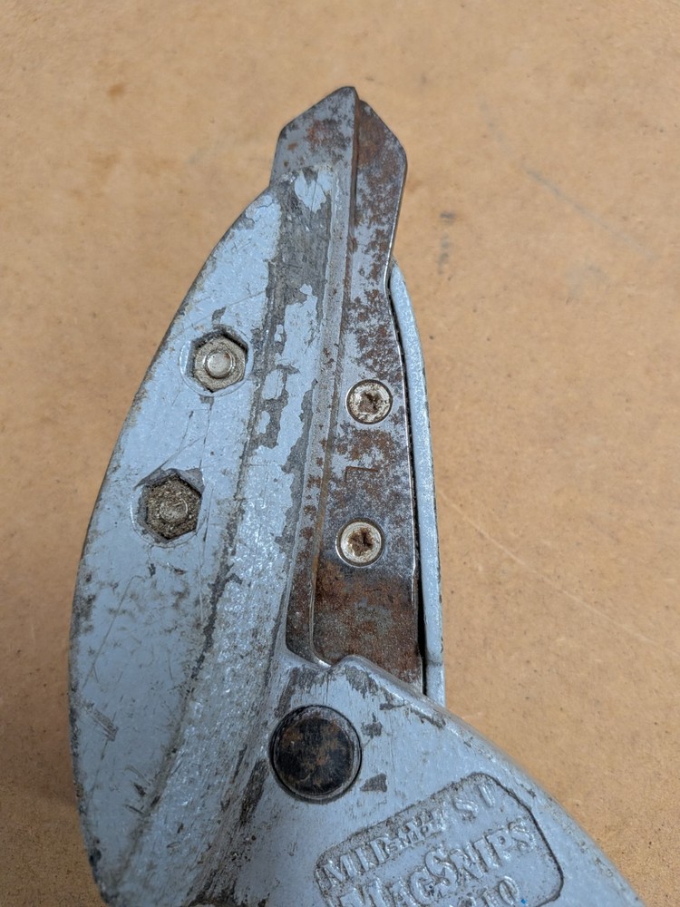 Midwest Snips Left Offset MagSnips Replaceable Blade Siding Spouting Cutting