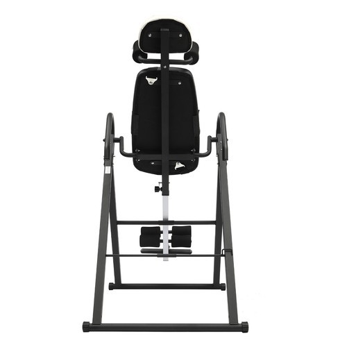 Foldable Inversion Table Teeter Advanced Back Pain Ankle Relief Gravity Fitness