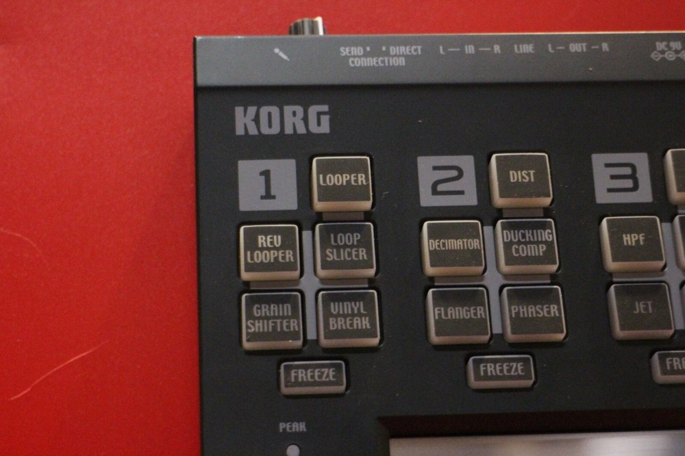 USED Korg KAOSS PAD QUAD Dynamic Effect Processor KP U2233 240424