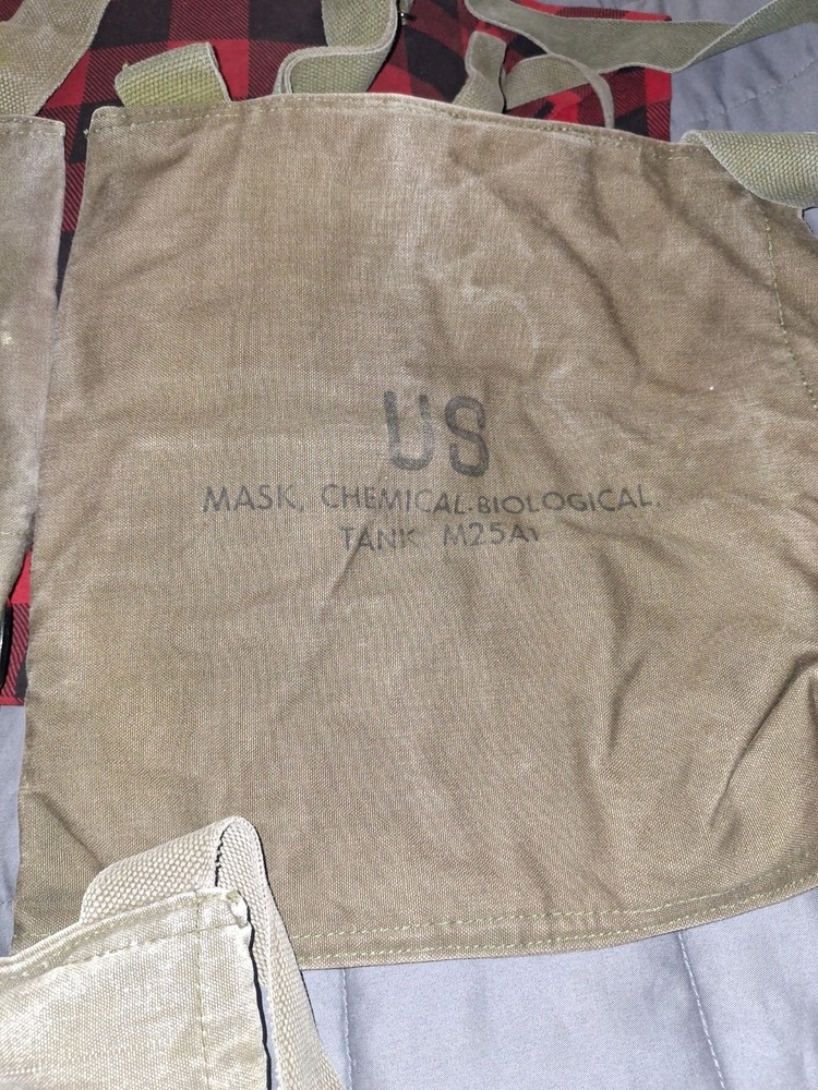 USGI M25a1 Carrying Case with Shoulder Strap Canvas