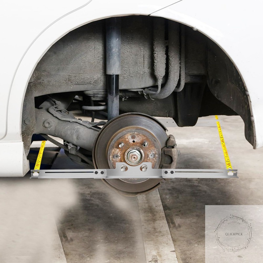 2PCS Wheel Alignment Tool, Heavy Duty Toe Alignment Tool Plates, Front End