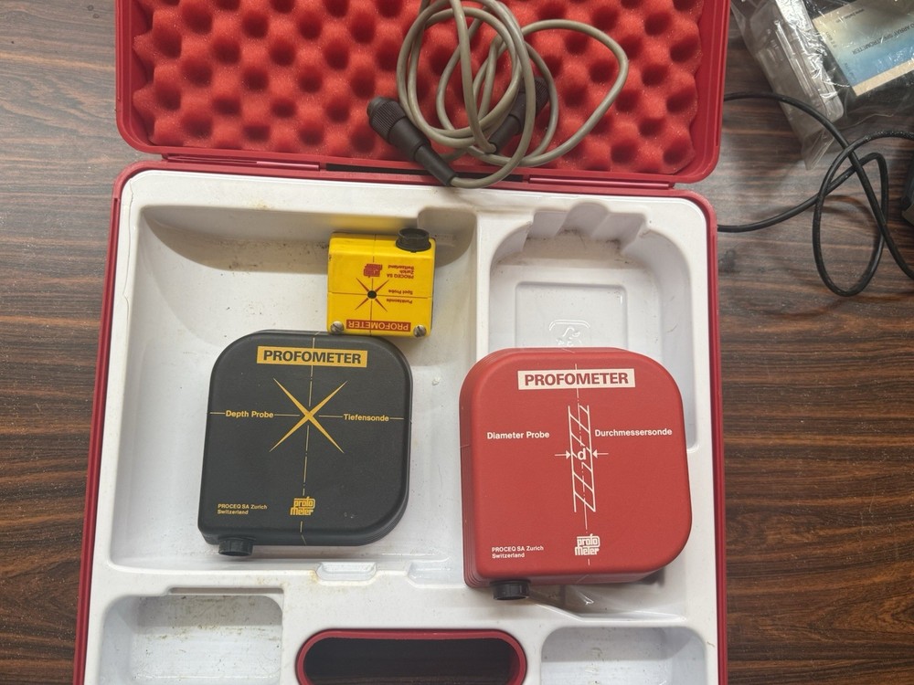 Proceq PROFOMETER 4 Probe Set Rebar Locator Depth Diameter Kit