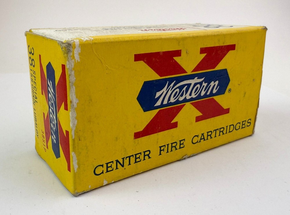 Vtg Western 38 Special Empty Box-Incl Insert