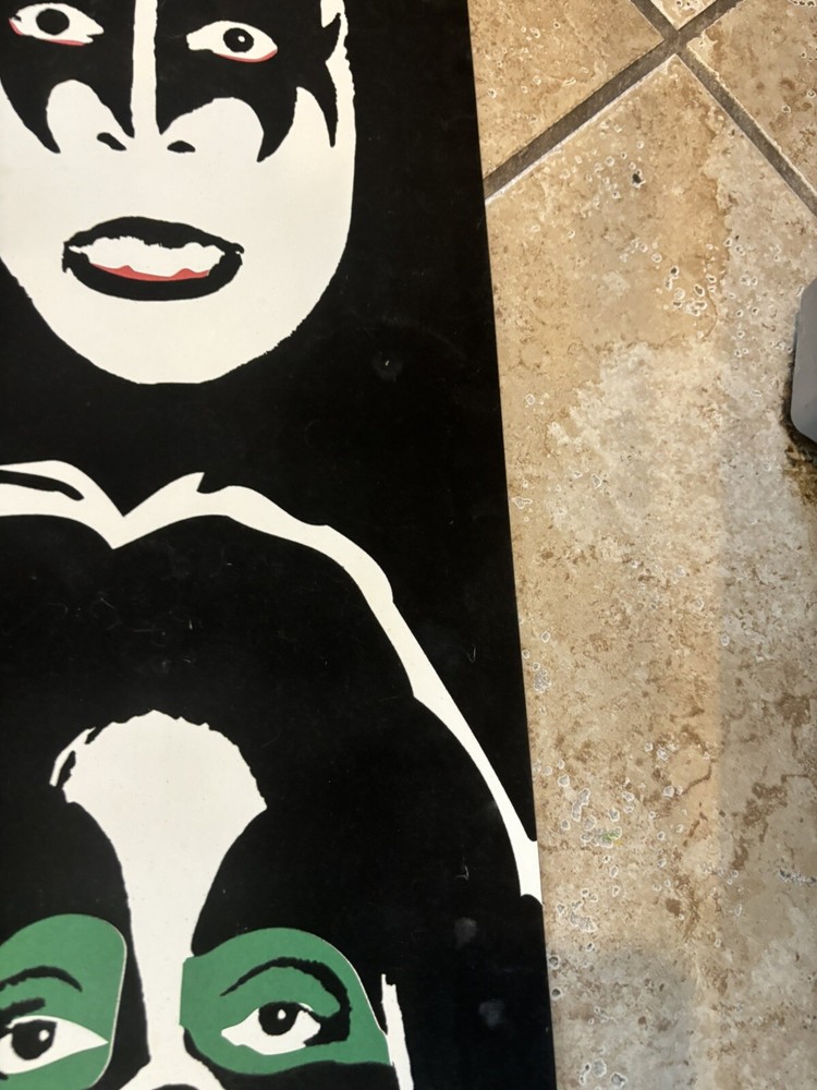 Kiss blacklight posters