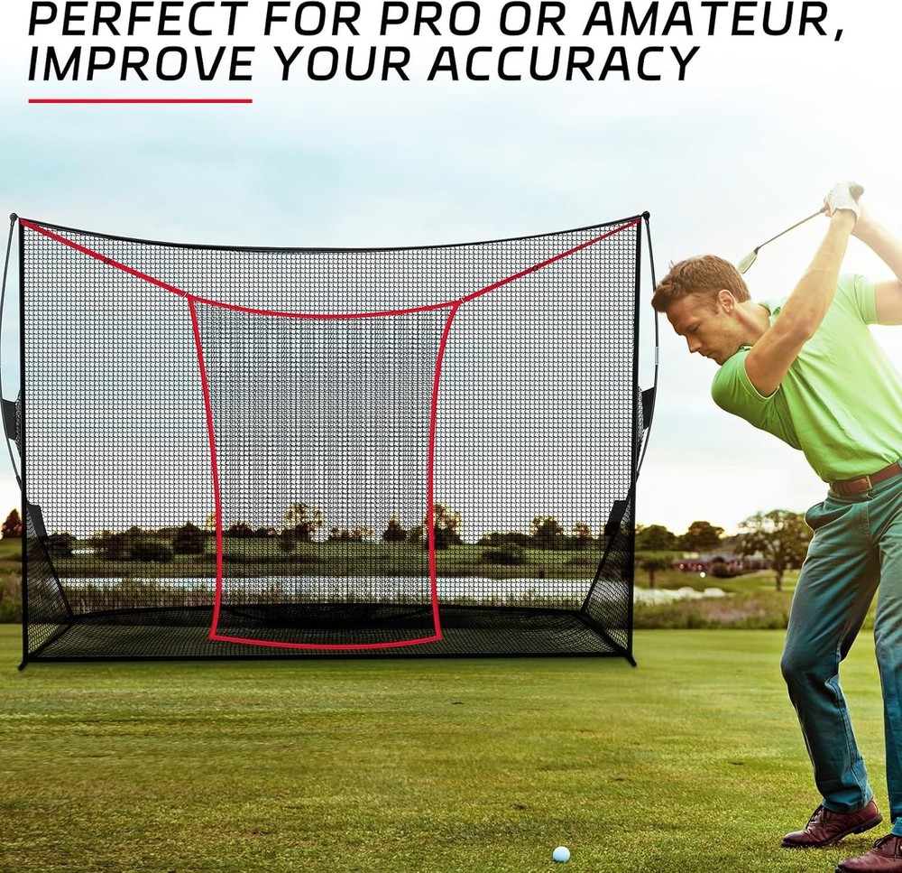 Golf Practice Net Extender - Protect Your 7 ft or 10 ft Golf Net - High Impac...