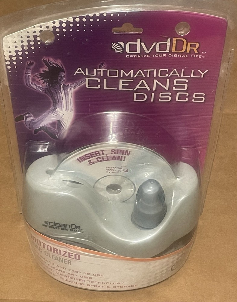 clean dr. motorized automatic disc leaner 70101 00 new
