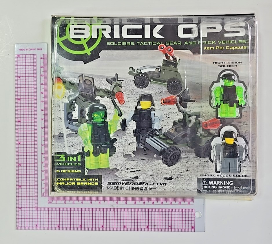 Vintage Vending Display Board Brick Ops 0629