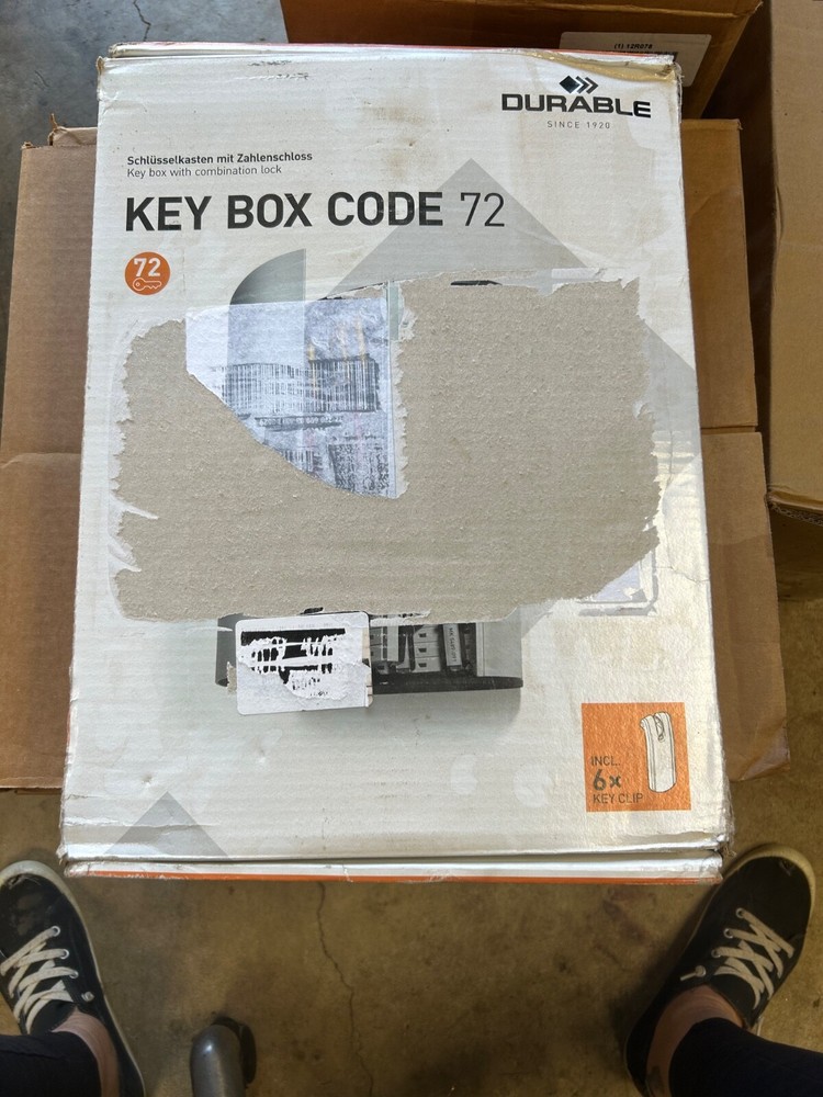 Durable Key Box 72 - Silver