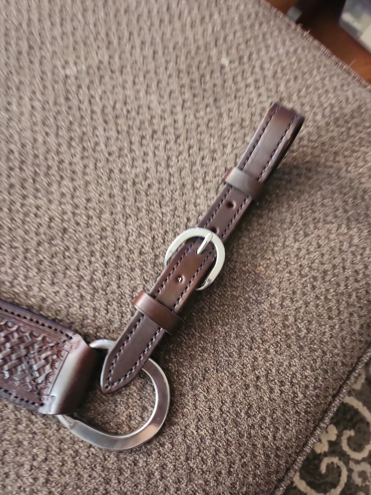 Crates Tooled Leather Western Breast Collar