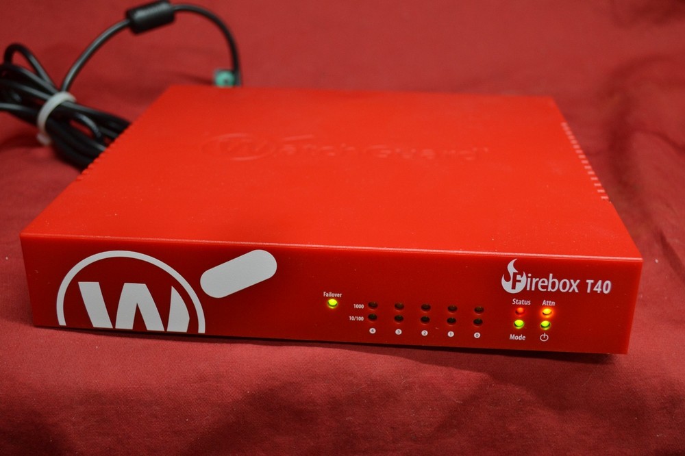 Watchguard Firebox T40  FS4AE5 Network Security Firewall Appliance * MINT