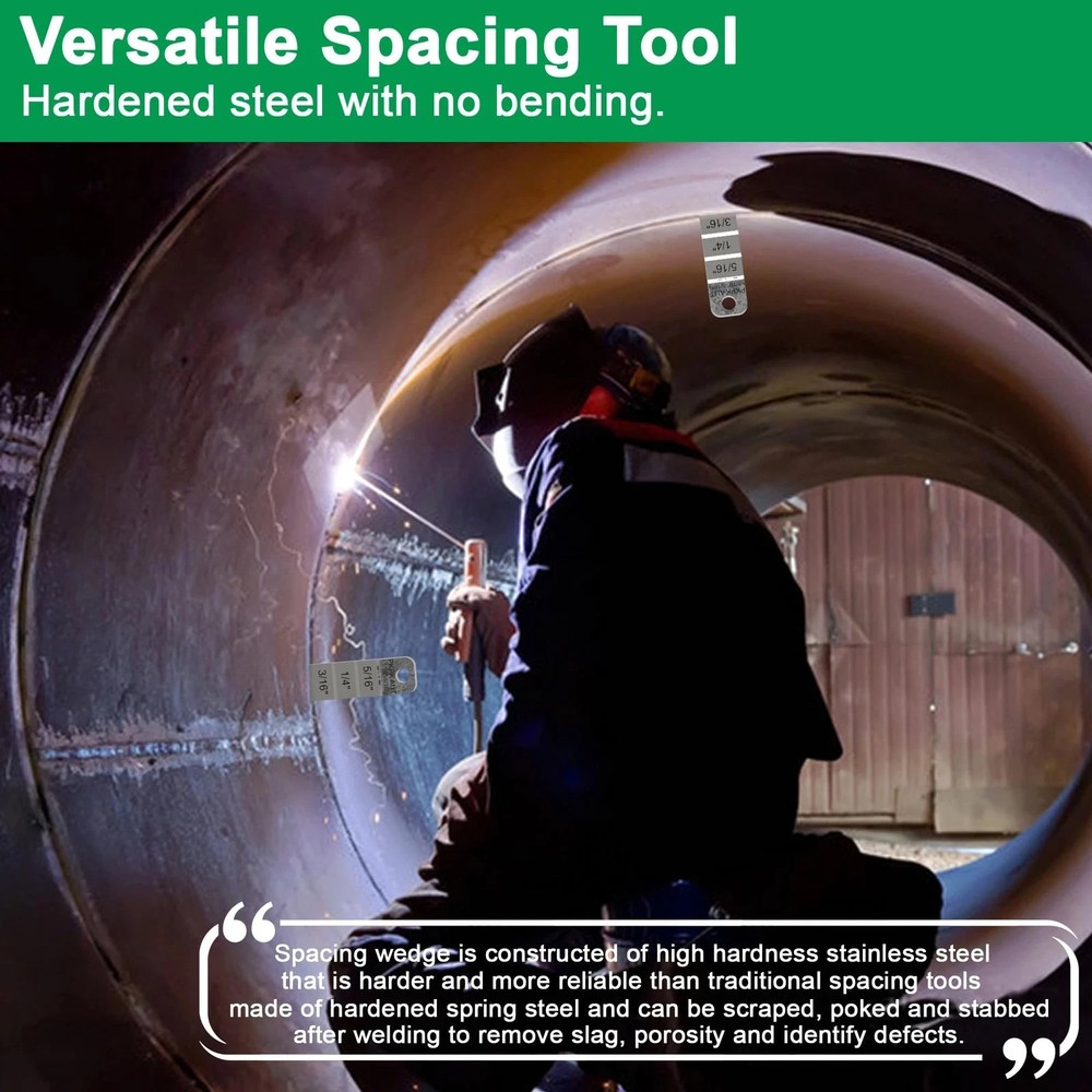 4" Pipe Spacer Wedge 2PCS for Pipe Welding Fitting Tools Flange Wedge