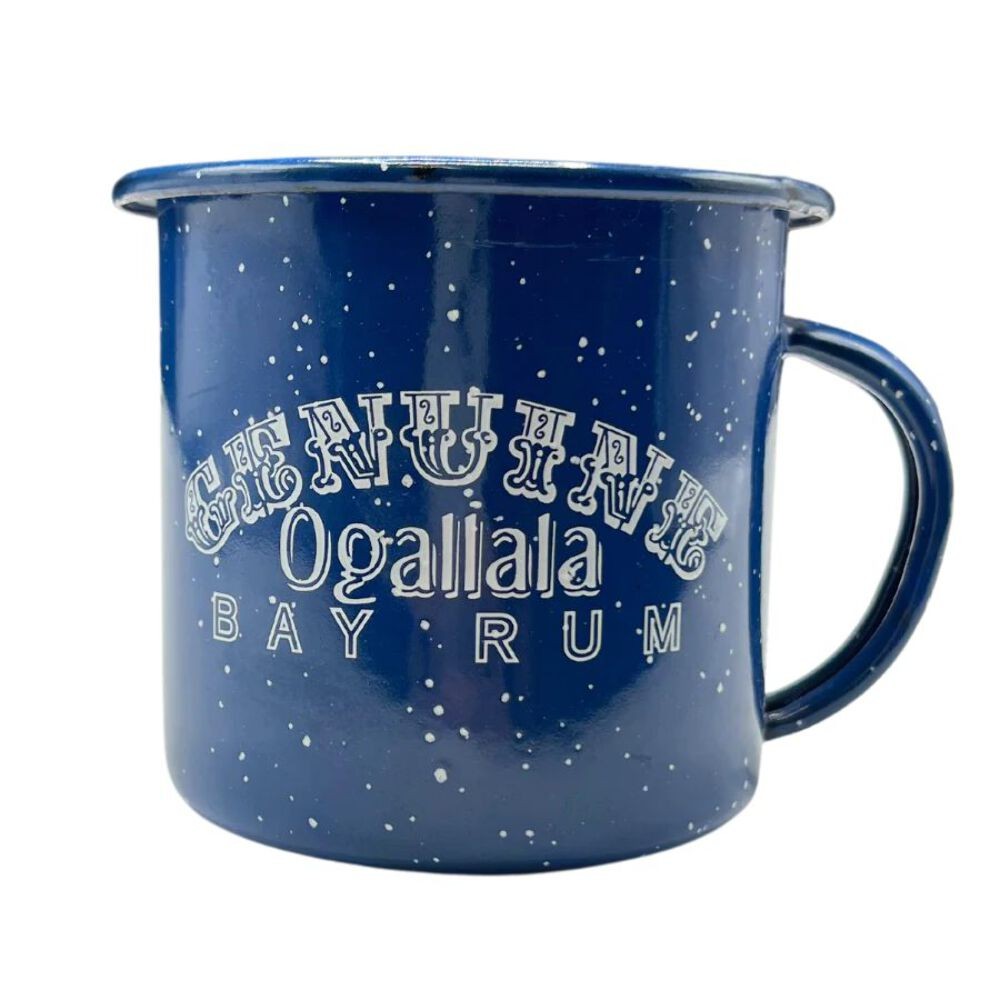 Metal Shaving Mug | Ogallala Bay Rum