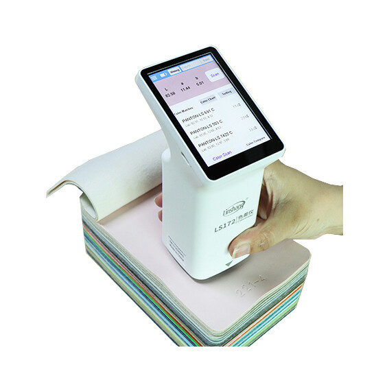 Color Diffenerce Analyzer Meter Colorimeter for Leather Cotton Textile Printing