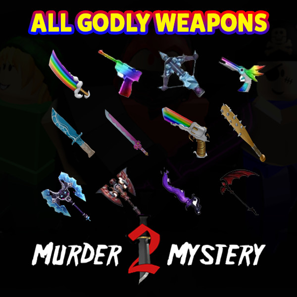 Roblox Murder Mystery 2 MM2 | Super Rare Godly/Chroma Knives and Guns | CHEAPEST