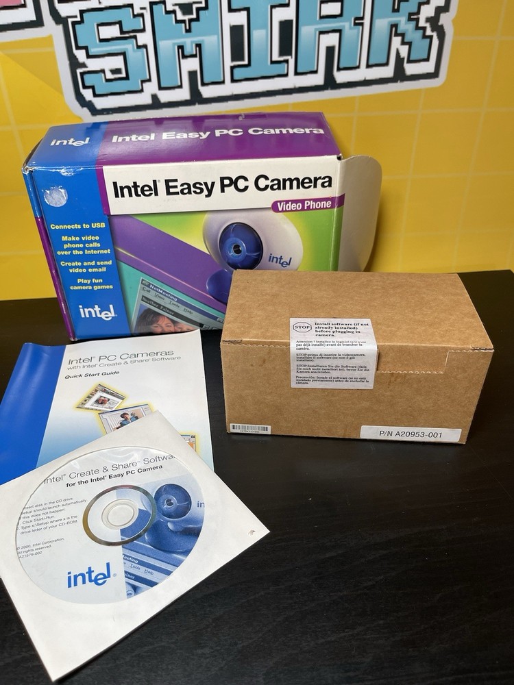 Intel Easy PC Camera Video Phone USB Connect with Software Brand New