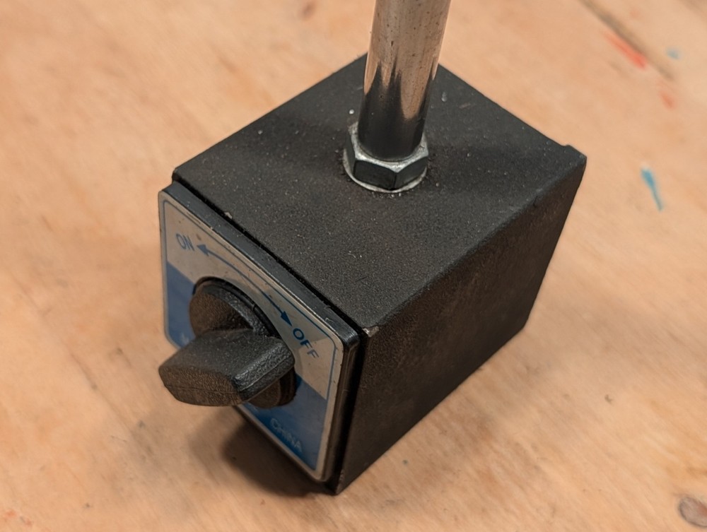 Magnetic Base Indicator Machinist 1/2" Post