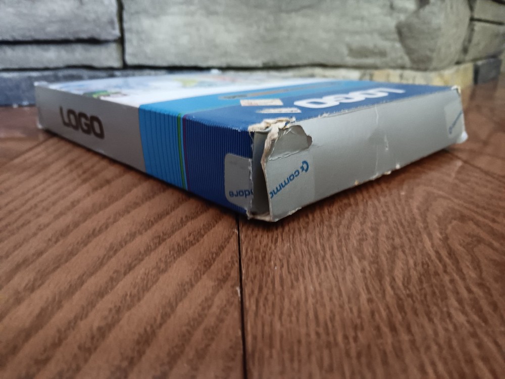 Commodre 64 LOGO Language For Learning Tested/Works Box Damage