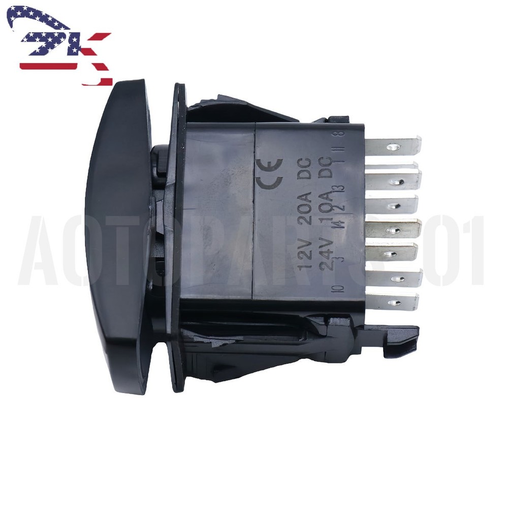 Fits John Deere Work Light Rocker Switch