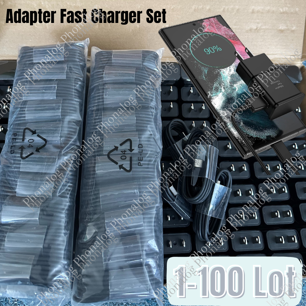 For Samsung Galaxy S21 S20 A51 A14 A13 5G A12 Fast Charger USB-C Cable Bulk Lot