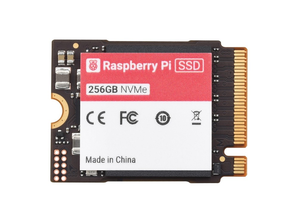 Official Raspberry Pi SSD, High-speed Solid State Drives Options for 256GB/512GB