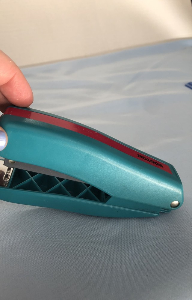 BOSTON Teal & Pink Stapler #AF