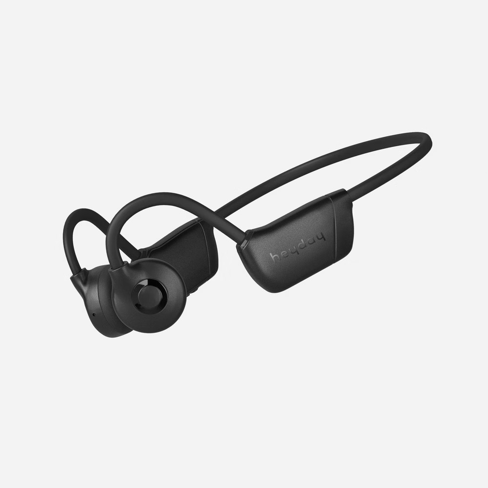 Bone Conduction Wireless Headphones Black - heyday