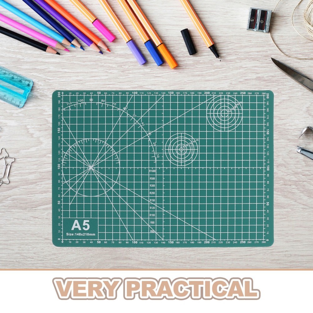 Double Sided Marking Cutting Board Mat for Models Craft Table Protector