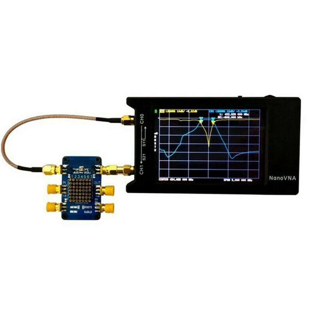 for NanoVNA Testboard Demo Board Vector Network Analyzer Testing ot16 DIY Kit