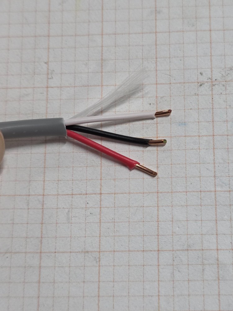 Belden 5321UE 18/3C Solid Communication/Security Cable Riser CMR Gray /100ft