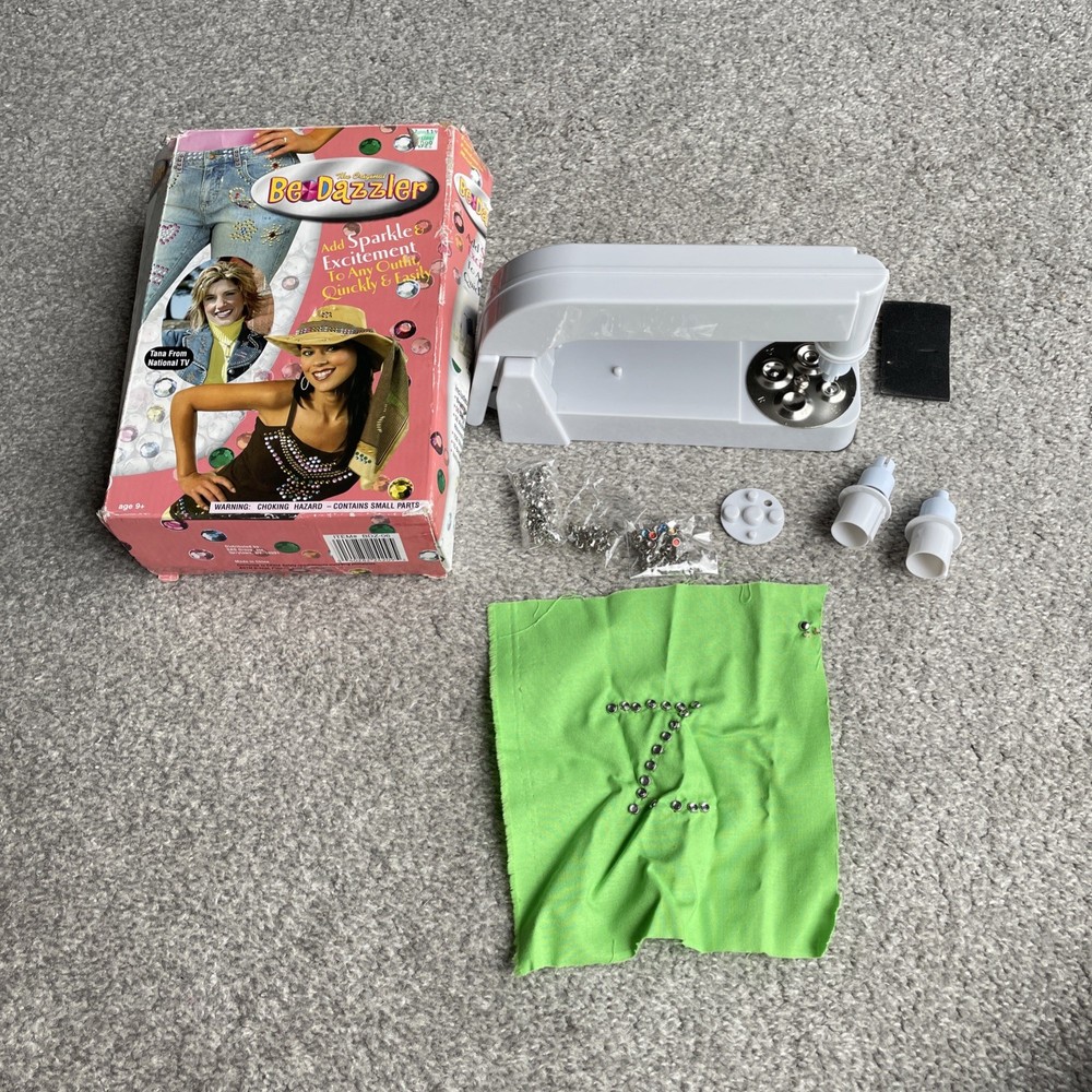 BeDazzler rhinestone stud setting kit Setter tool  NOT COMPLETE