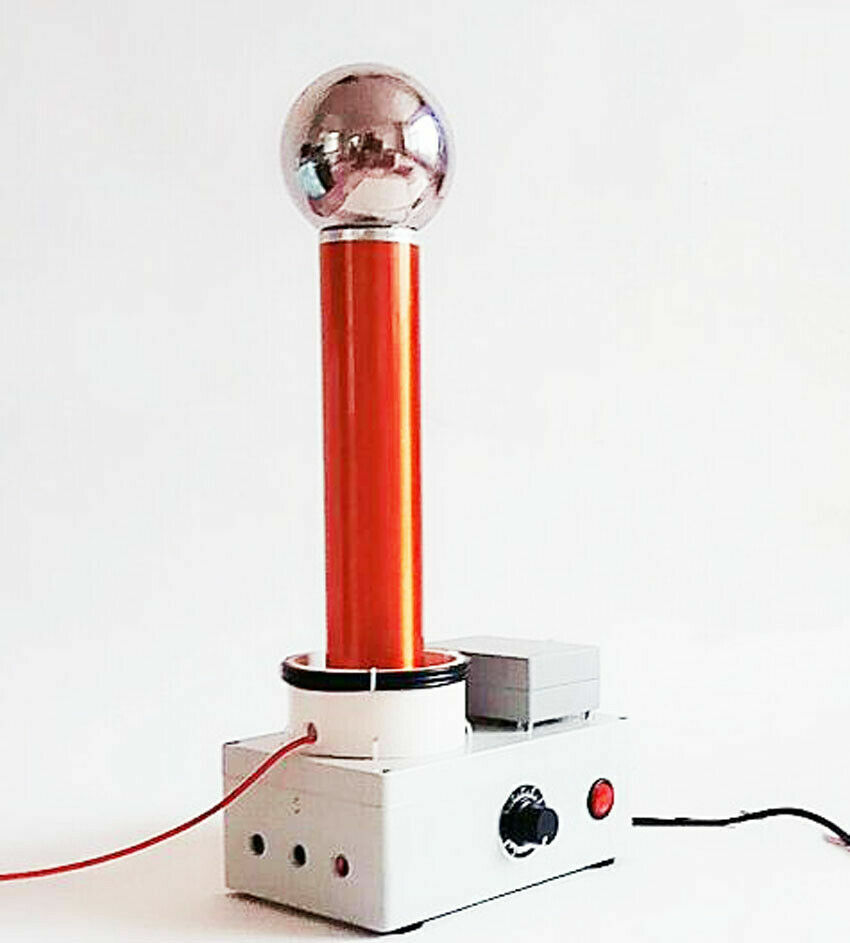 Tesla Coil Spark Gap Lightning Simulator High Frequency AC 220V Wireless