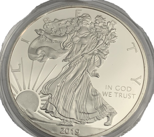FAKE Silver Eagle Golf Ball Marker