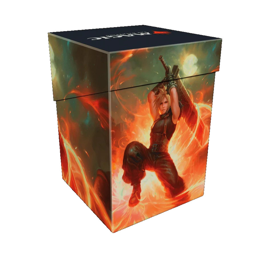 Ultra Pro MTG Final Fantasy Cloud, Ex-SOLDIER 100+ Deck Box with Divder