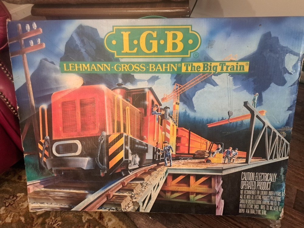 Lehmann Gross Bahn LGB 21990 The Big Train Construction Work Set Missing Workers