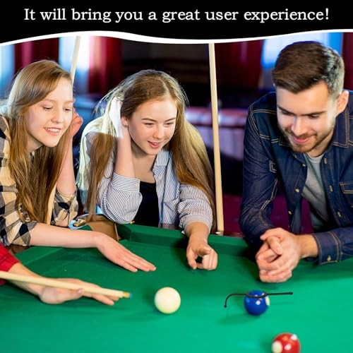 4Pcs Black Billiard Aiming Training Aid, Pool Billiards Table Accessories