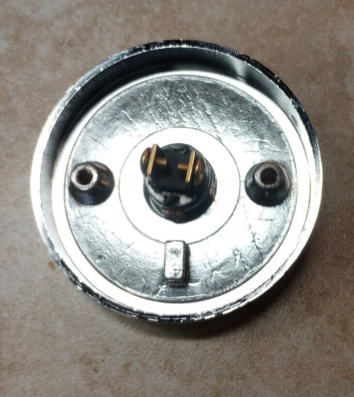 It's About Chime! Decorative Doorbell Push Button Door Hardware Chrome