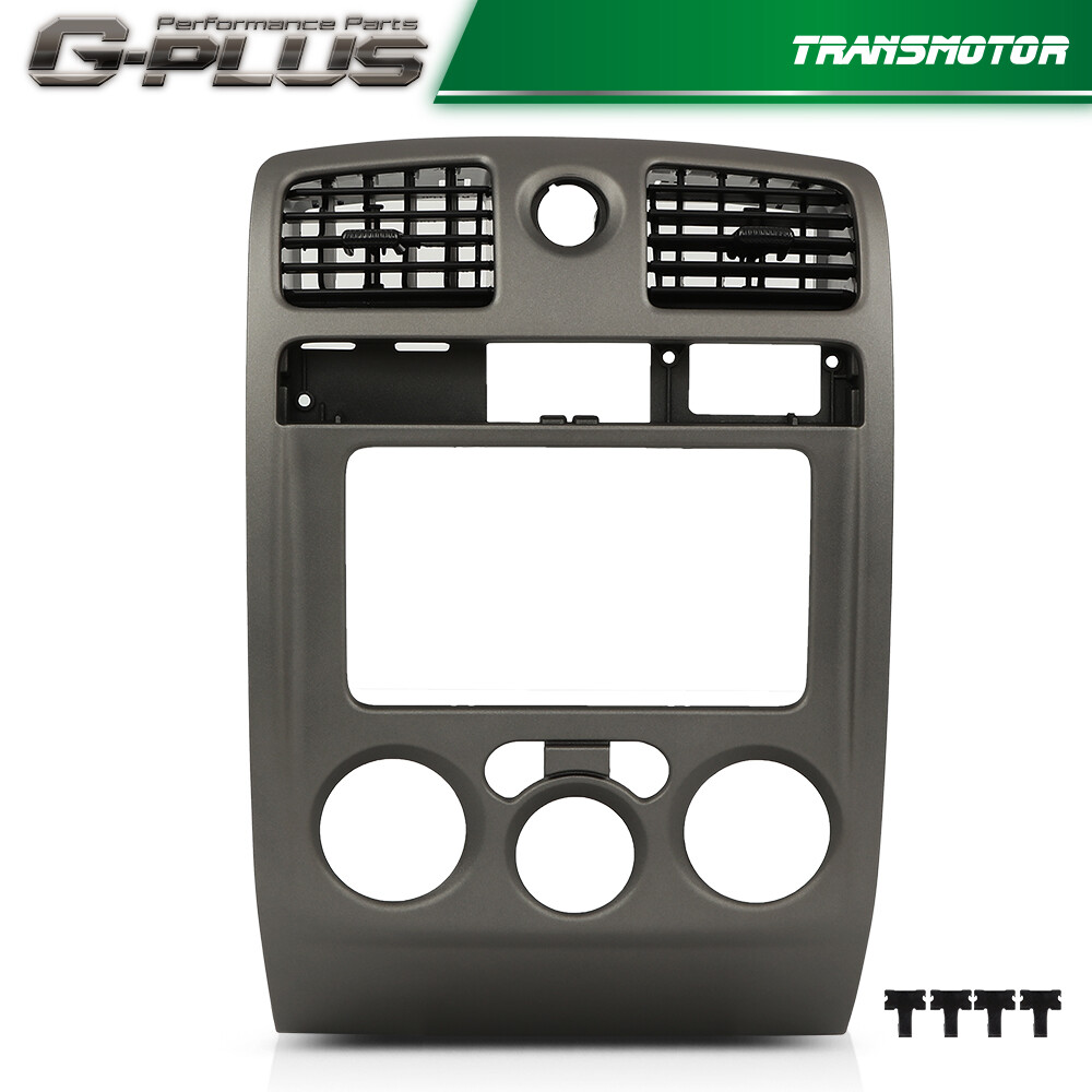 Center Dash Radio Vent Bezel Gray Fit For 2004-2012 Chevy Colorado GMC Canyon