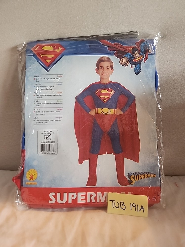 Rubies Superman Costume Child Size M