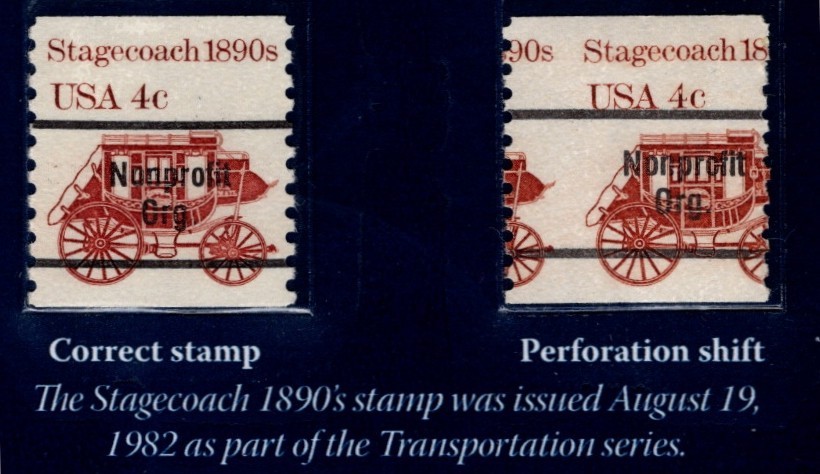 Centsational MNH EFO Error Extraordinary US Stamp Errors Folio