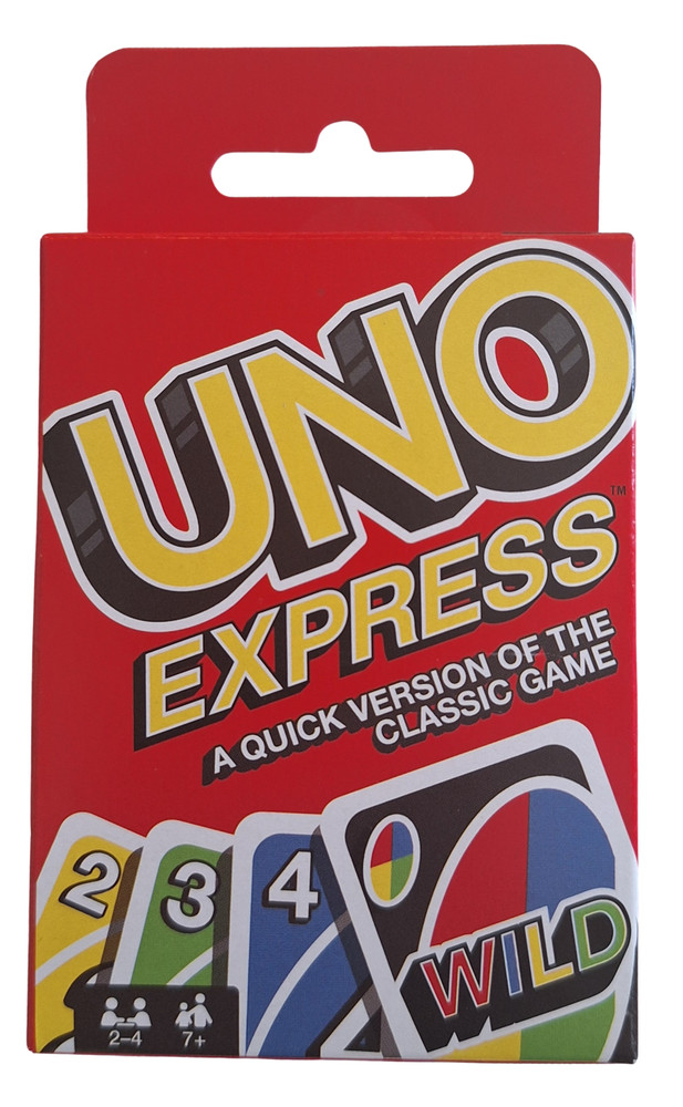 Uno Express Card Game by Mattel FLK65