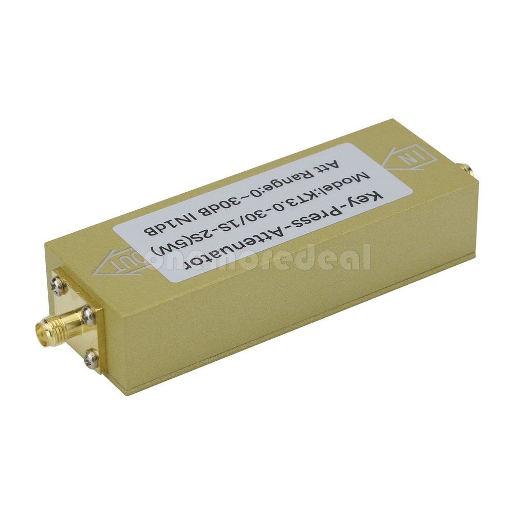 0-3GHz RF 0-90dB Adjustable Attenuator High Quality Digital Step RF Attenuator
